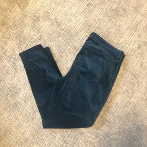 Old navy dark teal crop pants